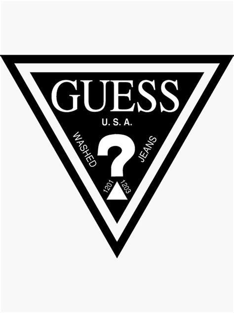 guess triangle logo